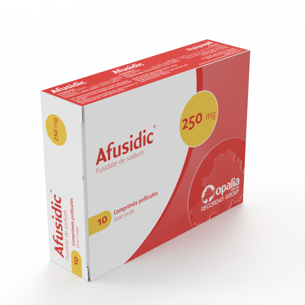 AFUSIDIC 250 mg Comprimé pelliculé Boîte de 10